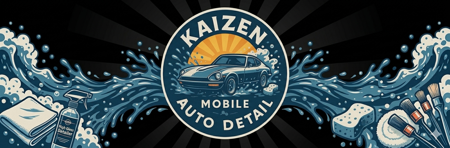 Professionally detailed luxury car in Bradenton, FL